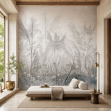 Grassy Glade Botanical wallpaper design view 2 | MWA-LWZ-231