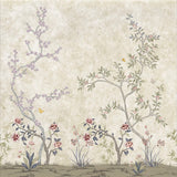 Dreamy Flora Botanical wallpaper for living room & bedroom interiors | MWA-LWZ-220