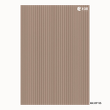 Fluted Solid Acrylic Decorative Laminate – 2.3mm, 8 ft x 4 ft | MAC-BTP-105