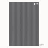 Fluted Solid Acrylic Decorative Laminate – 2.3mm, 8 ft x 4 ft | MAC-BTP-110