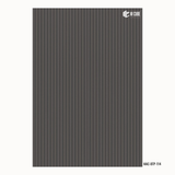 Fluted Solid Acrylic Decorative Laminate – 2.3mm, 8 ft x 4 ft | MAC-BTP-114