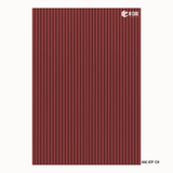 Fluted Solid Acrylic Decorative Laminate – 2.3mm, 8 ft x 4 ft | MAC-BTP-124