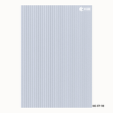 Fluted Crystal Acrylic Decorative Laminate – 2.3mm, 8 ft x 4 ft | MAC-BTP-148
