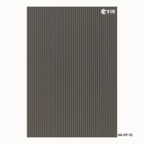 Fluted Crystal Acrylic Decorative Laminate – 2.3mm, 8 ft x 4 ft | MAC-BTP-152