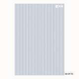 Fluted Crystal Acrylic Decorative Laminate – 3mm, 8 ft x 4 ft | MAC-BTP-153