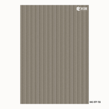 Fluted Crystal Acrylic Decorative Laminate – 3mm, 8 ft x 4 ft | MAC-BTP-156