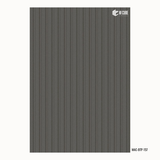 Fluted Crystal Acrylic Decorative Laminate – 3mm, 8 ft x 4 ft | MAC-BTP-157