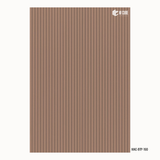 Fluted Metallic Acrylic Decorative Laminate – 2.3mm, 8 ft x 4 ft | MAC-BTP-160