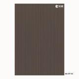 Fluted Metallic Acrylic Decorative Laminate – 2.3mm, 8 ft x 4 ft | MAC-BTP-162