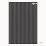 Fluted Metallic Acrylic Decorative Laminate – 2.3mm, 8 ft x 4 ft | MAC-BTP-164