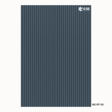 Fluted Metallic Acrylic Decorative Laminate – 2.3mm, 8 ft x 4 ft | MAC-BTP-166