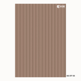 Fluted Metallic Acrylic Decorative Laminate – 3mm, 8 ft x 4 ft | MAC-BTP-169