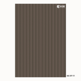 Fluted Metallic Acrylic Decorative Laminate – 3mm, 8 ft x 4 ft | MAC-BTP-171