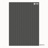 Fluted Metallic Acrylic Decorative Laminate – 3mm, 8 ft x 4 ft | MAC-BTP-174