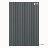 Fluted Metallic Acrylic Decorative Laminate – 3mm, 8 ft x 4 ft | MAC-BTP-176