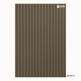 Fluted Metallic Acrylic Decorative Laminate – 3mm, 8 ft x 4 ft | MAC-BTP-177