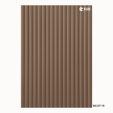 Fluted Metallic Acrylic Decorative Laminate – 3mm, 8 ft x 4 ft | MAC-BTP-178