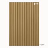 Fluted Metallic Acrylic Decorative Laminate – 3mm, 8 ft x 4 ft | MAC-BTP-179