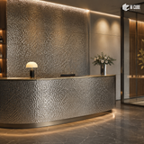 Metallic Ripple Decorative Sheet – 8 ft x 4 ft, 0.5mm | MDS-BTP-105