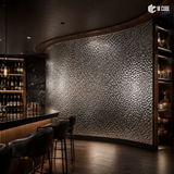 Metallic Ripple Decorative Sheet – 8 ft x 4 ft, 0.5mm | MDS-BTP-105