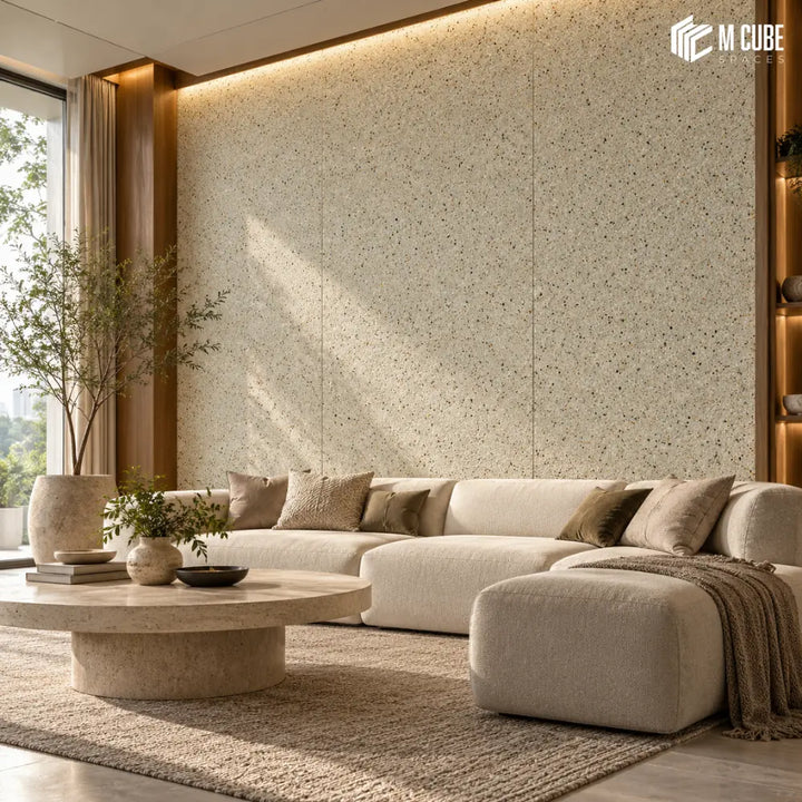 MonoLith Decorative Stone Sheet – MDS-CHL-108 | 8 ft × 4 ft, 1–3 mm inspiration