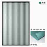FlexAura Flexible Soft Fluted Panel – 8 ft x 4 ft, 3mm | MFP-BTP-103