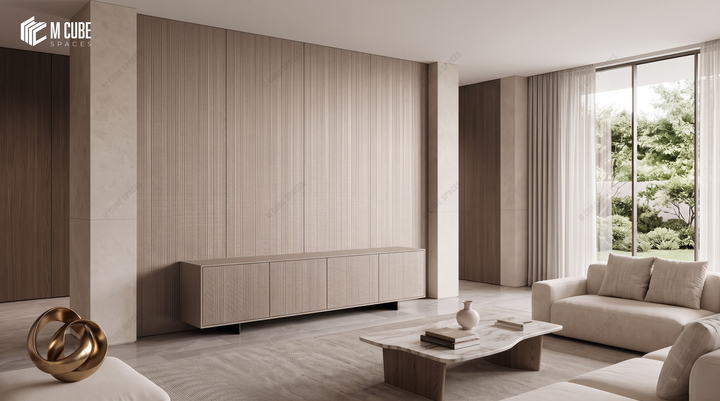 MetalFace metallic finish laminate MLA-TSC-125 luxury interior inspiration, Bangalore, India