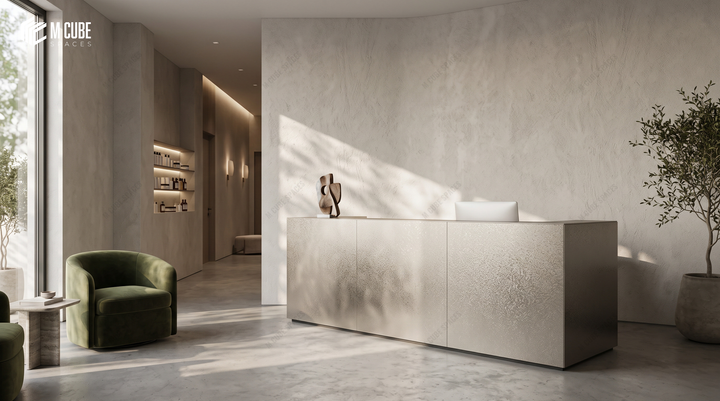 MetalFace metallic finish laminate MLA-TSC-131 luxury interior inspiration, Bangalore, India