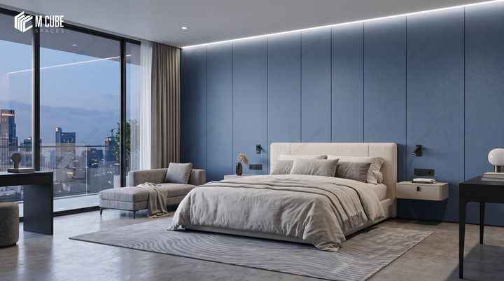 MetalFace metallic finish laminate MLA-TSC-145 luxury interior inspiration, Bangalore, India