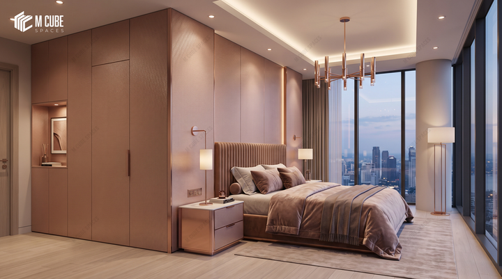 MetalFace metallic finish laminate MLA-TSC-149 luxury interior inspiration, Bangalore, India