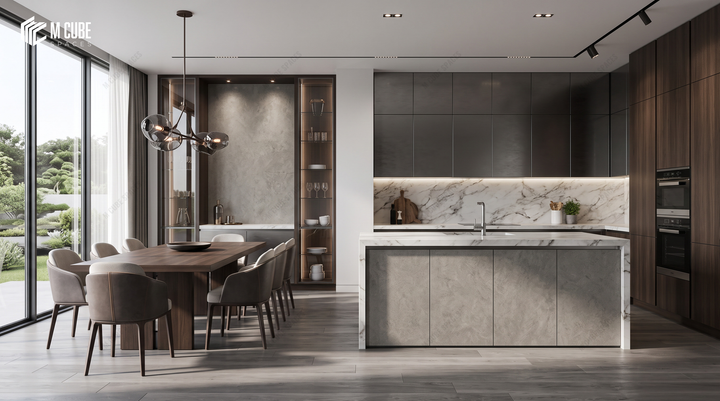 MetalFace metallic finish laminate MLA-TSC-152 luxury interior inspiration, Bangalore, India