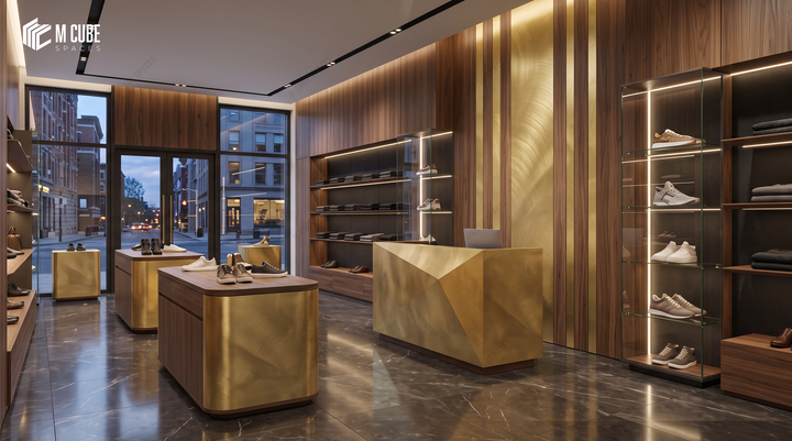 MetalFace metallic finish laminate MLA-TSC-154 luxury interior inspiration, Bangalore, India