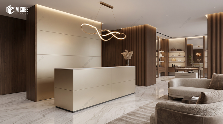 MetalFace metallic finish laminate MLA-TSC-167 luxury interior inspiration, Bangalore, India