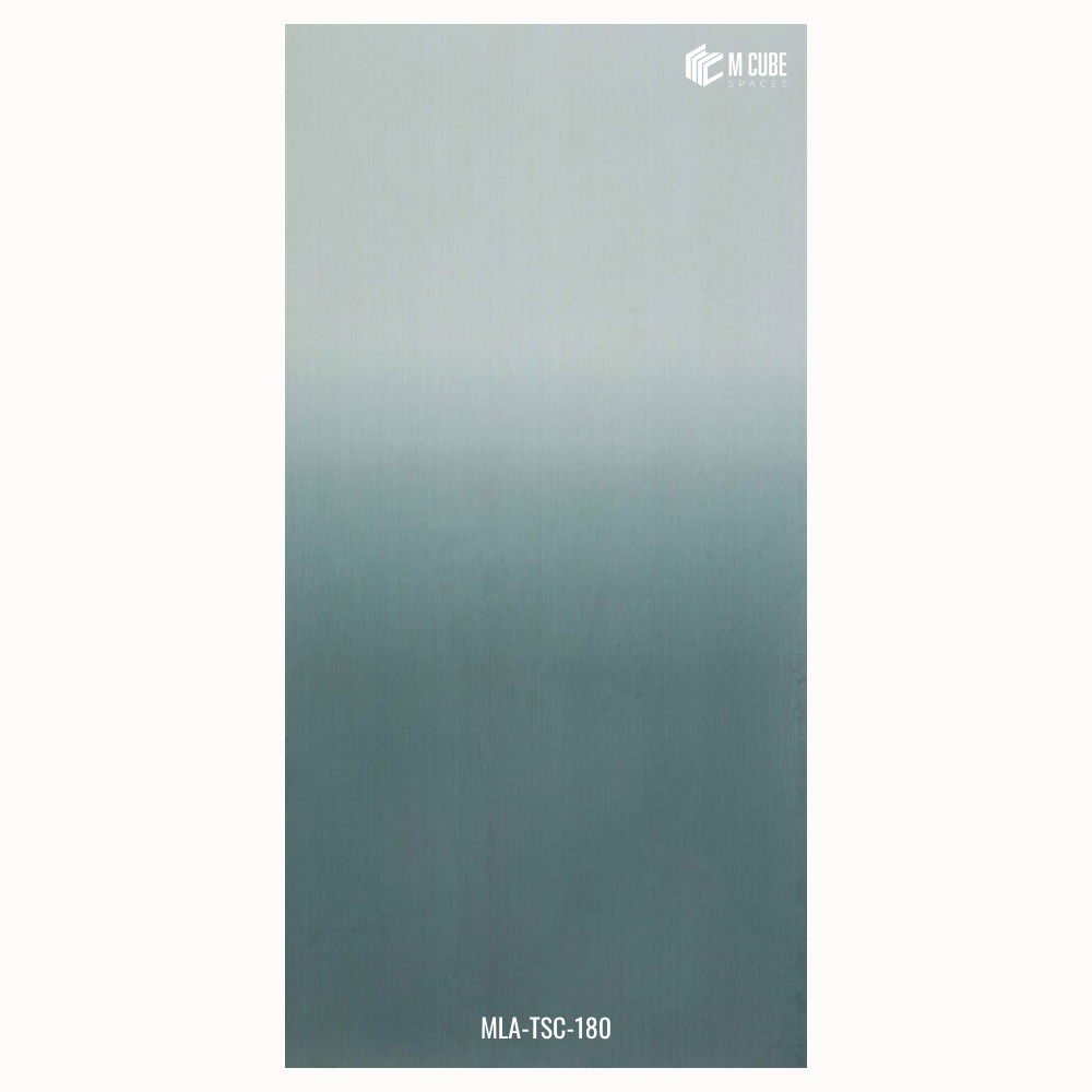 MLA-TSC-180 Ombre gradient decorative laminate product sheet, 8 x 4 ft, 1 mm interior wall and wardrobe laminate, M Cube Spaces Bangalore India