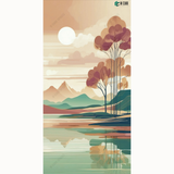 MLA-GRA-108 Artistic Digital Decorative Laminate for Statement Interiors | 1 mm, 8 ft × 4 ft