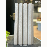 GrainRidge Frosted Ash Finish Louver Panel – MLV-TSC-155 | 9.5 ft × 8 in, 12 mm