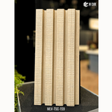 GrainRidge Linen Oak Finish Louver Panel – MLV-TSC-159 | 9.5 ft × 8 in, 12 mm