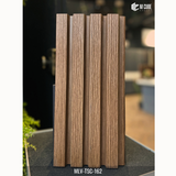 GrainRidge Smoked Walnut Finish Louver Panel – MLV-TSC-162 | 9.5 ft × 8 in, 12 mm