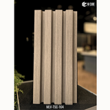 GrainRidge Taupe Oak Finish Louver Panel – MLV-TSC-164 | 9.5 ft × 8 in, 12 mm