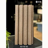 GrainRidge Woven Teak Finish Louver Panel – MLV-TSC-165 | 9.5 ft × 8 in, 12 mm