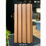 GrainRidge Amber Teak Finish Louver Panel – MLV-TSC-170 | 9.5 ft × 8 in, 12 mm