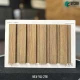 Wood Finish Louver Panel – European Walnut – 9.5 ft x 4.5 in | MLV-VLJ-218