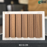 Wood Finish Louver Panel – Copenhagen Teak – 9.5 ft x 4.5 in | MLV-VLJ-220