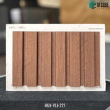 Wood Finish Louver Panel – Heritage Mahogany – 9.5 ft x 4.5 in | MLV-VLJ-221