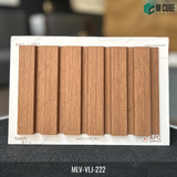 Wood Finish Louver Panel – Vienna Mahogany – 9.5 ft x 4.5 in | MLV-VLJ-222