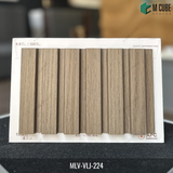 Wood Finish Louver Panel – Rustic Earthsand Oak – 9.5 ft x 4.5 in | MLV-VLJ-224