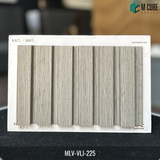 Wood Finish Louver Panel – Softgrain Elm – 9.5 ft x 4.5 in | MLV-VLJ-225