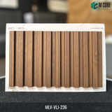 Wood Finish Louver Panel – Copenhagen Teak – 9.5 ft x 4.5 in | MLV-VLJ-236