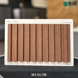 Wood Finish Louver Panel – Heritage Mahogany – 9.5 ft x 4.5 in | MLV-VLJ-238