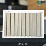 Wood Finish Louver Panel – Softgrain Elm – 9.5 ft x 4.5 in | MLV-VLJ-239